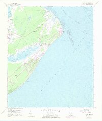 Hilton Head 1956 topographic map thumbnail
