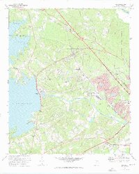 Irmo 1971 topographic map thumbnail