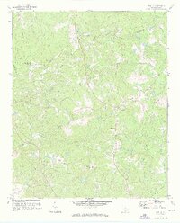 Irmo NE 1971 topographic map thumbnail