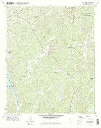 Kings Creek 1971 topographic map thumbnail