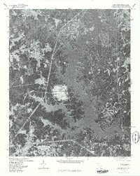 Lake Wylie 1976 topographic map thumbnail