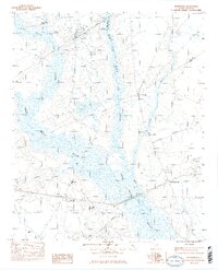 Mayesville 1983 topographic map thumbnail
