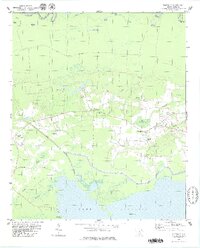 Pineville 1979 topographic map thumbnail