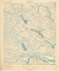 Ravenels 1920 topographic map thumbnail