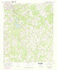 Saylors Crossroads 1964 topographic map thumbnail