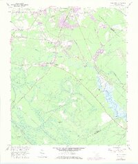 Stallsville 1957 topographic map thumbnail