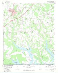 Summerton 1979 topographic map preview