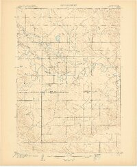 Vale 1906 topographic map thumbnail