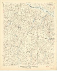 Williston 1927 topographic map thumbnail
