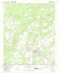 Williston 1979 topographic map thumbnail