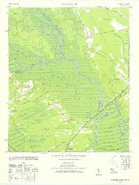 Yauhannah 1943 topographic map thumbnail