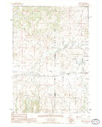 Beulah topographic map thumbnail