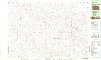 Buzzard Butte 1981 topographic map thumbnail