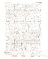 Dog Ear Buttes 1982 topographic map thumbnail