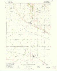 Gayville 1957 topographic map thumbnail