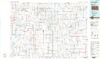 Gettysburg 1985 topographic map thumbnail