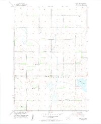 Hecla SE 1953 topographic map thumbnail