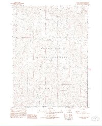 Heinne Creek 1982 topographic map thumbnail
