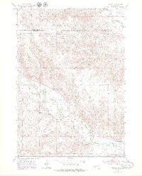 Hermosa SE 1953 topographic map thumbnail