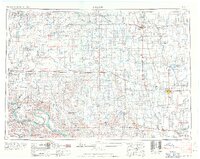 Huron 1953 topographic map thumbnail