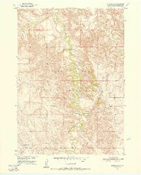Interior SE 1950 topographic map thumbnail