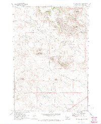 McKenzie Butte 1971 topographic map thumbnail