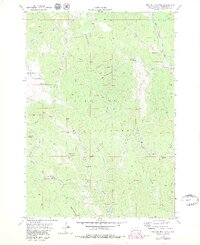 Medicine Mountain 1956 topographic map thumbnail
