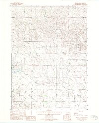 Mission SE 1982 topographic map thumbnail