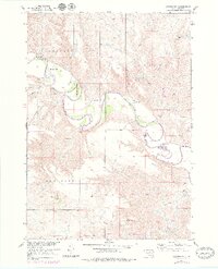 Okaton SW 1951 topographic map thumbnail
