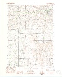Okreek 1982 topographic map thumbnail