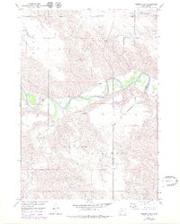 Presho 4 NE 1951 topographic map thumbnail