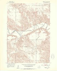 Presho 4 NE 1951 topographic map thumbnail