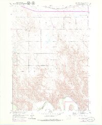 Reliance SW 1952 topographic map thumbnail