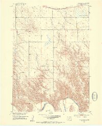 Reliance SW 1952 topographic map thumbnail