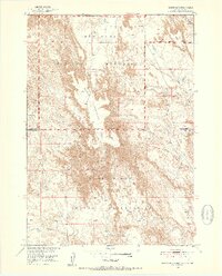Sheep Mountain Table 1950 topographic map thumbnail