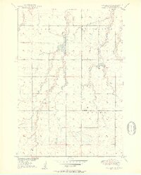 Vayland NW 1950 topographic map thumbnail
