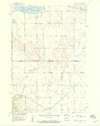 Veblen NE topographic map thumbnail