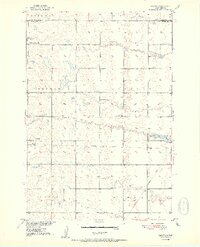 Wecota 1952 topographic map thumbnail