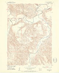 Westover 1951 topographic map thumbnail