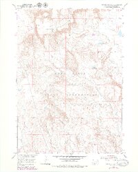 Willow Creek NE 1951 topographic map thumbnail