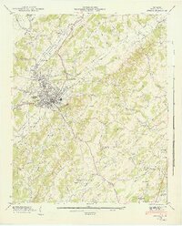Athens 1944 topographic map thumbnail
