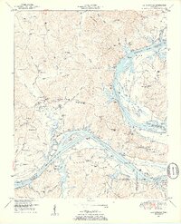 Bath Springs 1949 topographic map thumbnail