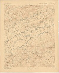 Abingdon 1894 topographic map thumbnail