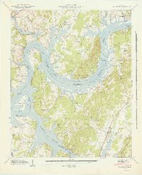 Big Spring 1943 topographic map thumbnail