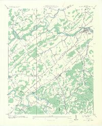 Bluff City 1935 topographic map thumbnail