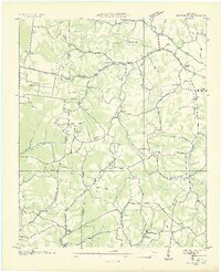 Bodenham 1936 topographic map thumbnail
