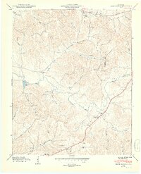 Brick Church 1949 topographic map thumbnail