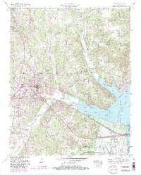 Camden 1950 topographic map thumbnail