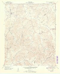 Campbells Station 1951 topographic map thumbnail