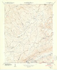 Cardiff 1946 topographic map thumbnail